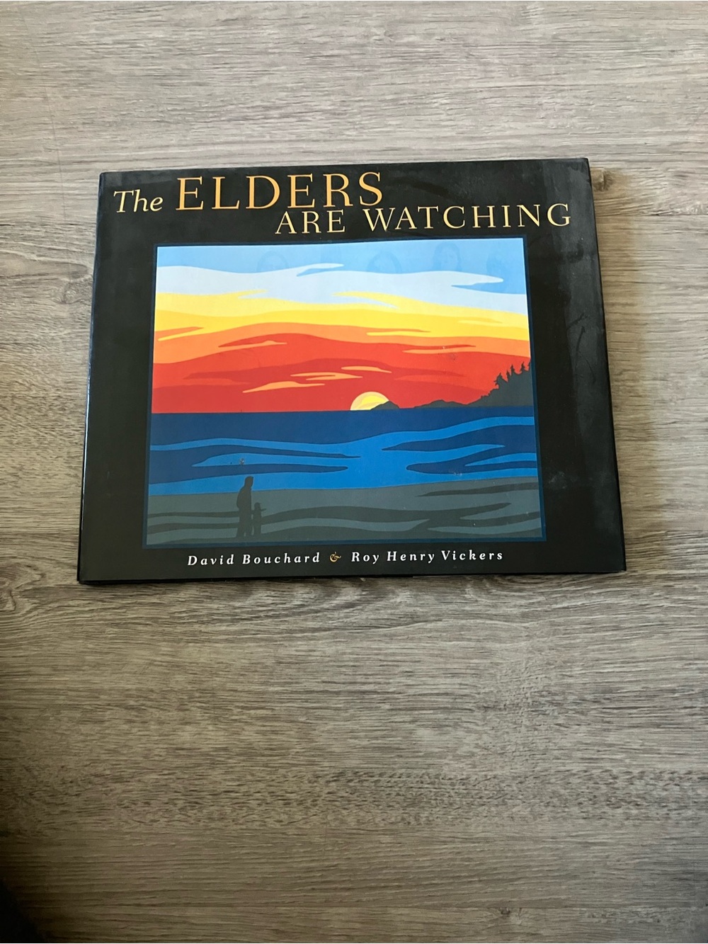 3/$15 The Elders Are Watching Hardcover Book with Sunset Cover Art